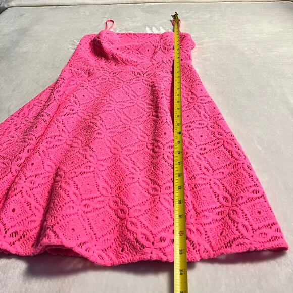 Lilly Pulitzer Jennilee Crotchet Lace Dress & Tatum Fringe Cardigan Size XS BOTH - Picture 8 of 15